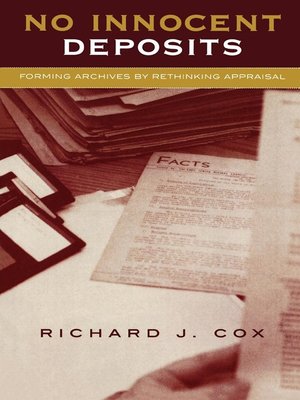 cover image of No Innocent Deposits